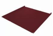 Фальц двойной стоячий Line Grand Line 0,45 Drap TX с пленкой на замках RAL 3005 красное вино – Купить оптом и в розницу