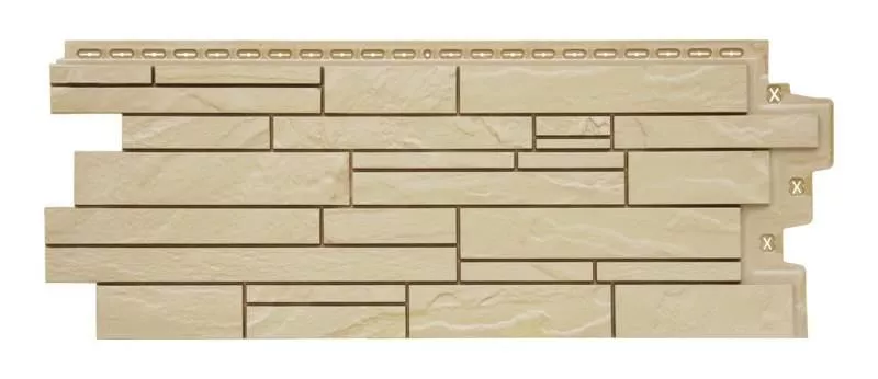 Фасадные панели Grand Line Скала Classic бежевый купить в екатеринбурге