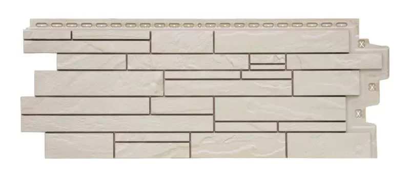 Фасадные панели Grand Line Скала Classic молочный купить в екатеринбурге