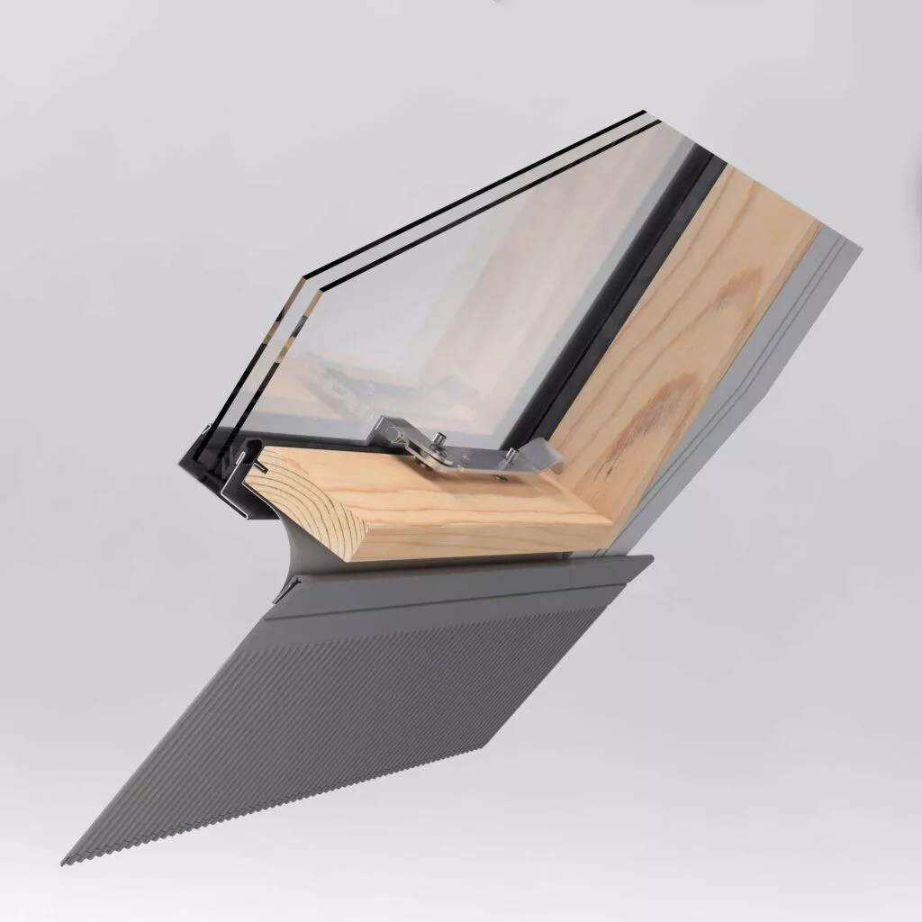 FE 4573 В400 Люк для холодной кровли с окладом Rooflite 45х73см купить в екатеринбурге