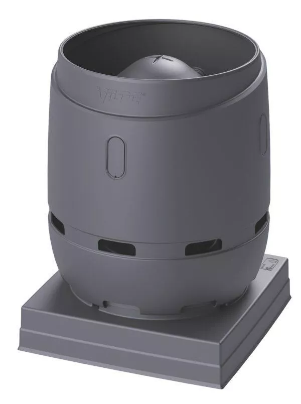 FLOW 400S 2XL вентиляционный выход + основание 724x724 серый купить в екатеринбурге