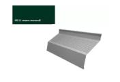 Ламель жалюзи Milan new gofr 0,5 GreenCoat Pural BT, matt RR 11 темно-зеленый GL – Купить оптом и в розницу
