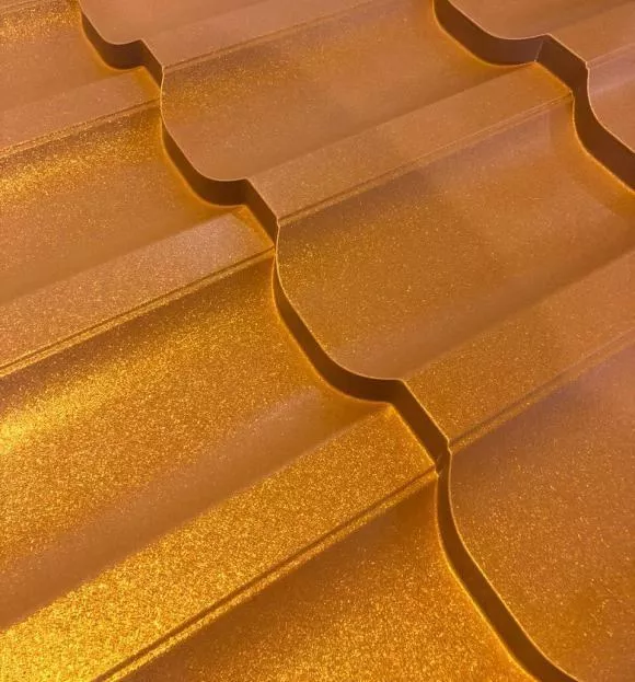 Металлочерепица Трамонтана-XL AGNETA 0.5 мм Copper медь купить в екатеринбурге