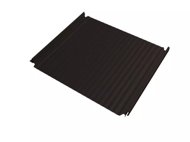 Кликфальц Double Pro Gofr Grand Line 0,45 Drap-double TX с пленкой на замках RR 32 темно-коричневый купить в екатеринбурге