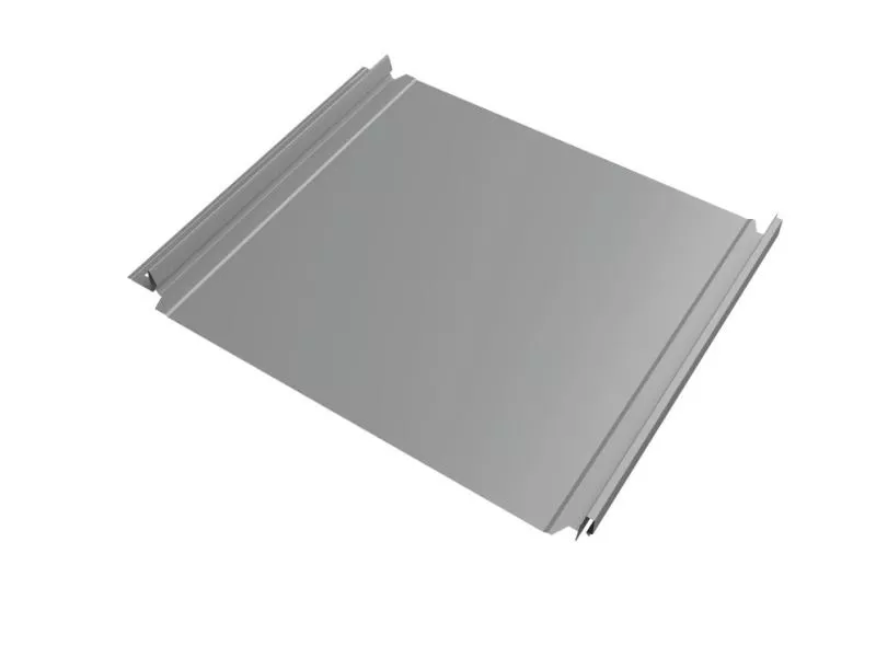 Кликфальц Double Pro Grand Line 0,45 Drap TX с пленкой на замках RAL 7004 сигнальный серый купить в екатеринбурге
