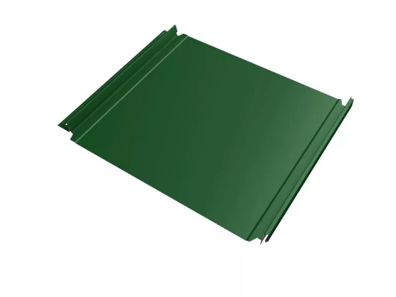 Кликфальц Double Pro Grand Line 0,45 PE с пленкой на замках RAL 6002 лиственно-зеленый купить в екатеринбурге
