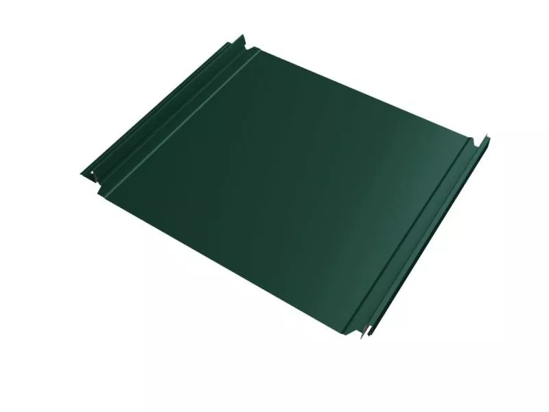 Кликфальц Double Pro Grand Line 0,5 Satin Matt TX с пленкой на замках RAL 6005 зеленый мох купить в екатеринбурге