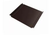 Кликфальц Double Pro Grand Line 0,5 Satin с пленкой на замках RAL 8017 шоколад – Купить оптом и в розницу