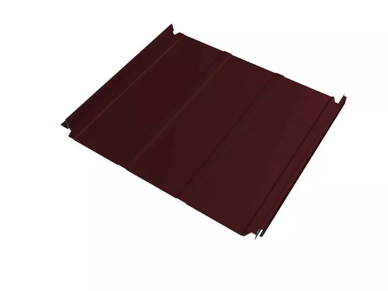 Кликфальц Double Pro Line Grand Line 0,45 Drap с пленкой на замках RAL 3005 красное вино купить в екатеринбурге