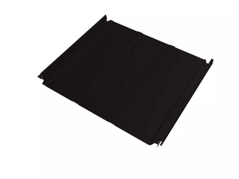 Кликфальц Double Pro Line Grand Line 0,45 Drap TX с пленкой на замках RAL 9005 черный купить в екатеринбурге