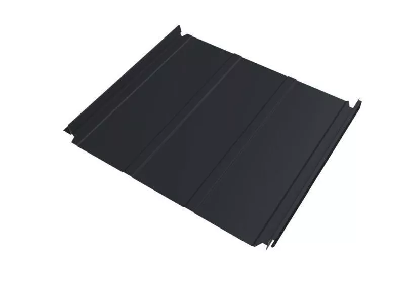 Кликфальц Double Pro Line Grand Line 0,5 GreenCoat Pural BT, RR 23 темно-серый (RAL 7024 мокрый асфальт) купить в екатеринбурге