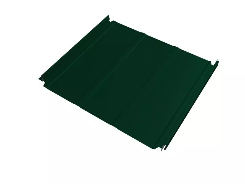 Кликфальц Double Pro Line Grand Line 0,5 Satin Matt TX с пленкой на замках RAL 6005 зеленый мох купить в екатеринбурге