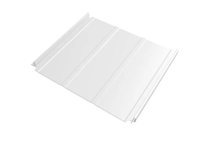 Кликфальц Double Pro Line Grand Line 0,5 Satin с пленкой на замках RAL 9003 сигнальный белый купить в екатеринбурге