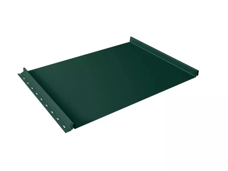 Кликфальц Grand Line 0,5 Satin Matt с пленкой на замках RAL 6005 зеленый мох купить в екатеринбурге