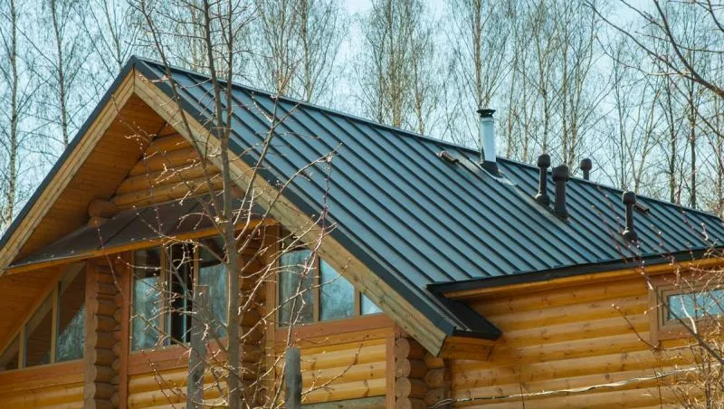 Кликфальц Grand Line 0,5 Satin Matt с пленкой на замках RAL 6005 зеленый мох купить в екатеринбурге