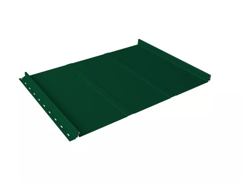 Кликфальц Line Grand Line 0,45 Drap TR с пленкой на замках RAL 6005 зеленый мох купить в екатеринбурге