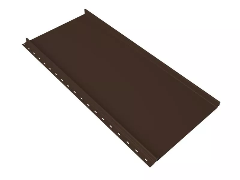 Кликфальц mini Grand Line 0,45 Drap TR с пленкой на замках RAL 8017 шоколад купить в екатеринбурге