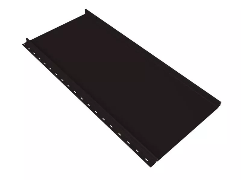 Кликфальц mini Grand Line 0,45 Drap TR с пленкой на замках RAL 9005 черный купить в екатеринбурге