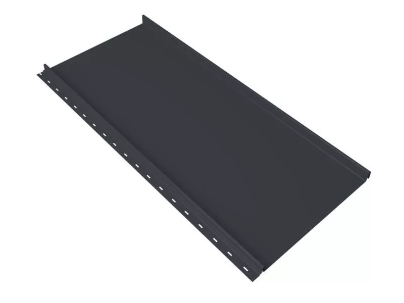 Кликфальц mini Grand Line 0,45 Drap TwinColor с пленкой на замках RAL 7024 мокрый асфальт купить в екатеринбурге
