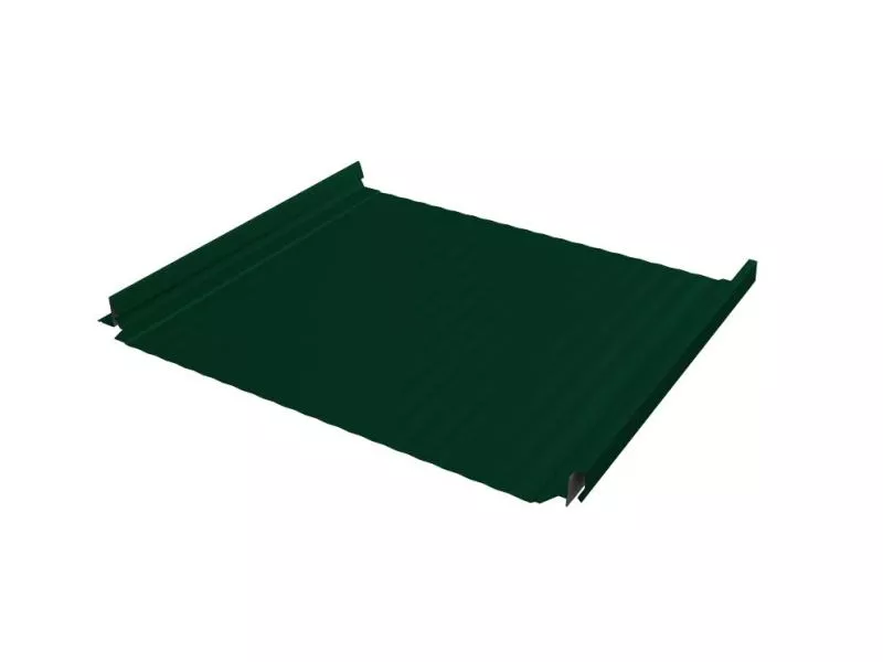 Кликфальц Pro Gofr Grand Line 0,45 Drap TR с пленкой на замках RAL 6005 зеленый мох купить в екатеринбурге