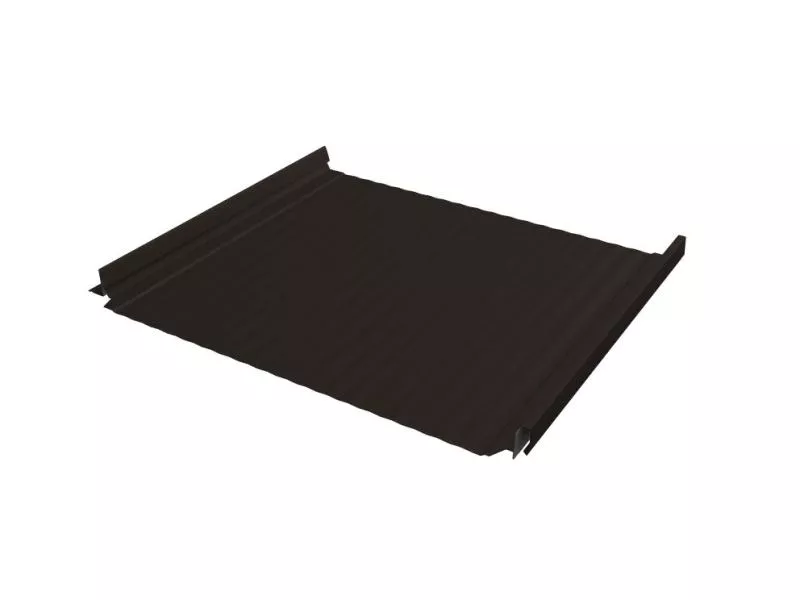 Кликфальц Pro Gofr Grand Line 0,45 Drap TR с пленкой на замках RR 32 темно-коричневый купить в екатеринбурге