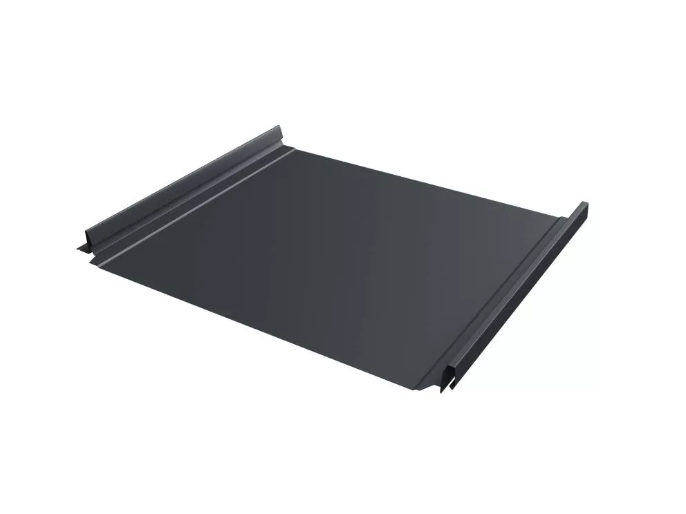 Кликфальц Pro Grand Line 0,45 Drap ST с пленкой на замках RAL 7016 антрацитово-серый купить в екатеринбурге