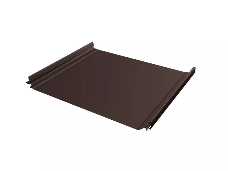 Кликфальц Pro Grand Line 0,45 Drap TR с пленкой на замках RAL 8017 шоколад купить в екатеринбурге
