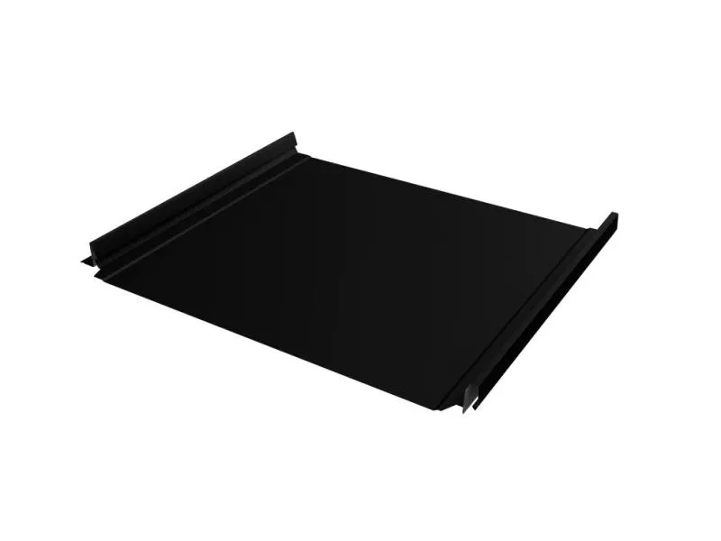 Кликфальц Pro Grand Line 0,45 Drap TR с пленкой на замках RAL 9005 черный купить в екатеринбурге
