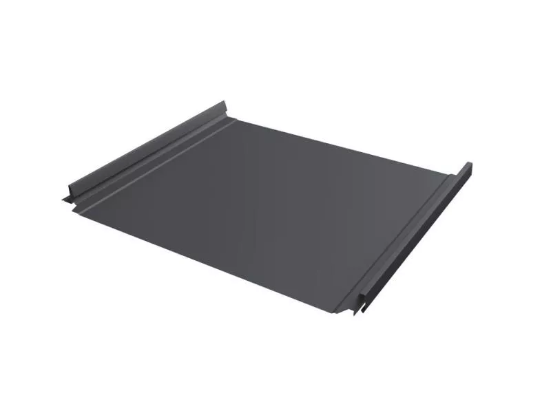 Кликфальц Pro Grand Line 0,5 Drap с пленкой на замках RAL 7024 мокрый асфальт купить в екатеринбурге