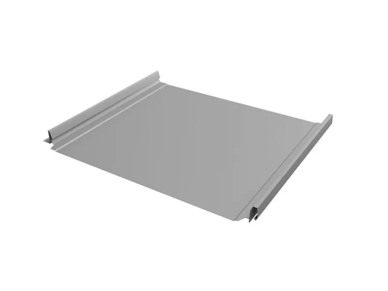 Кликфальц Pro Grand Line 0,5 Satin с пленкой на замках RAL 9006бело-алюминиевый купить в екатеринбурге