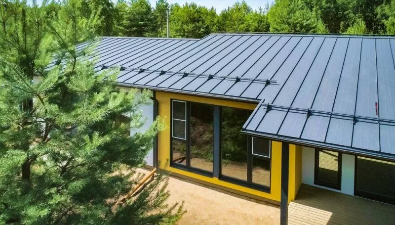 Кликфальц Pro Line Grand Line 0,5 Drap с пленкой на замках RAL 7024 мокрый асфальт купить в екатеринбурге