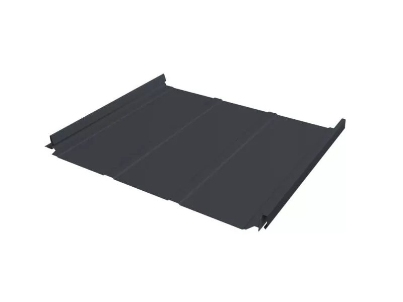 Кликфальц Pro Line Grand Line 0,5 Drap с пленкой на замках RAL 7024 мокрый асфальт купить в екатеринбурге