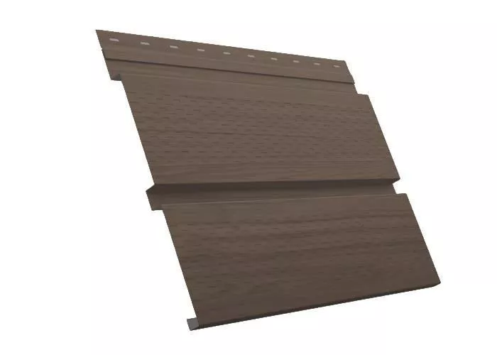 Софит металл GL с перфорацией Print Elite 0,45 мм Coffee Wood кофейное дерево купить в екатеринбурге
