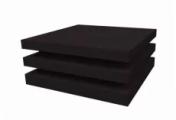 Колпак на столб плоский елка 340х340мм 0,5 Satin Matt TX с пленкой RAL 9005 черный – Купить оптом и в розницу