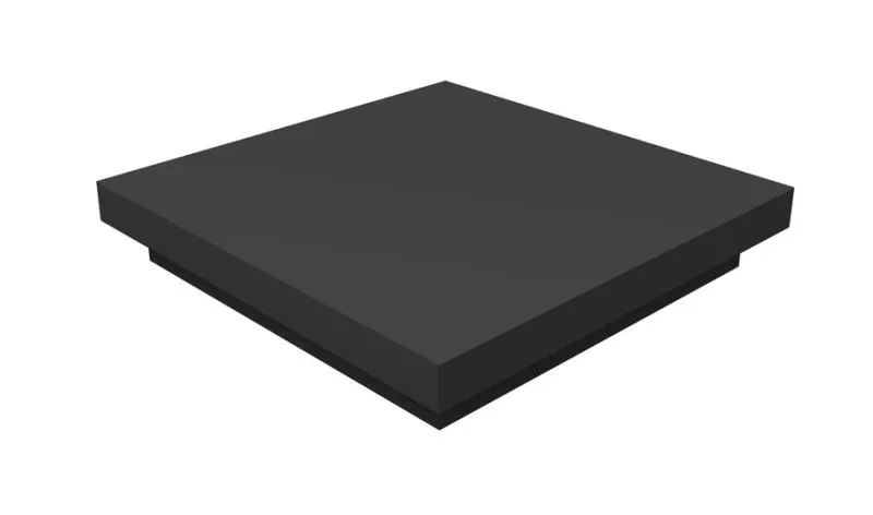 Колпак на столб плоский 400х390мм 0,5 GreenCoat Pural BT, matt с пленкой RR2H3 (RAL 7016 антрацитово-серый) купить в екатеринбурге