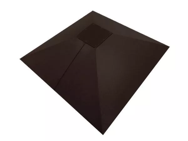 Колпак на столб под фонарь 390х390мм 0,45 PE с пленкой RR 32 темно-коричневый купить в екатеринбурге