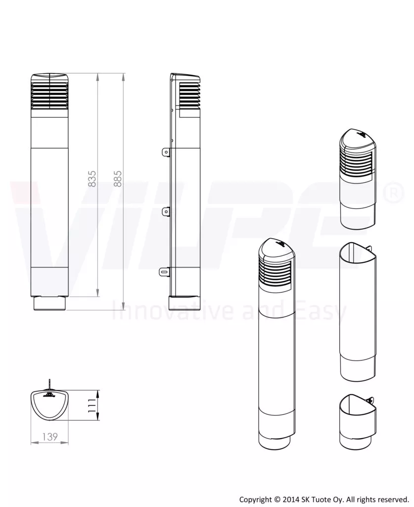 Комплект ремонтный Ross 125/110 черный купить 