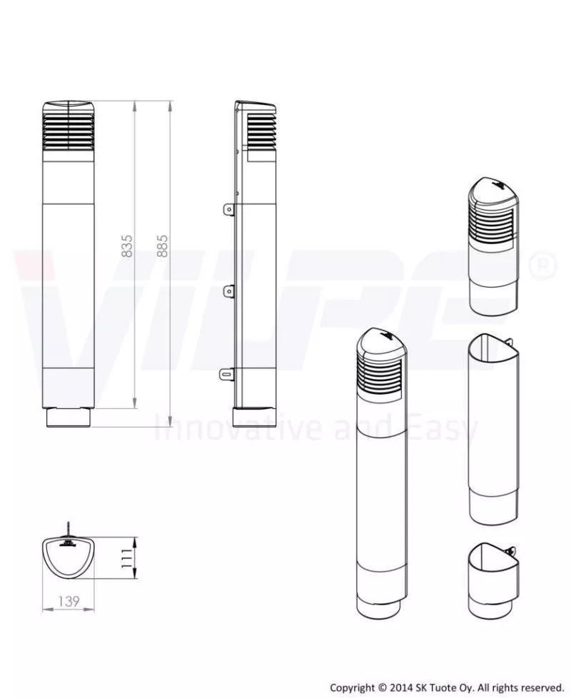 Комплект ремонтный Ross 125/110 красный купить в екатеринбурге