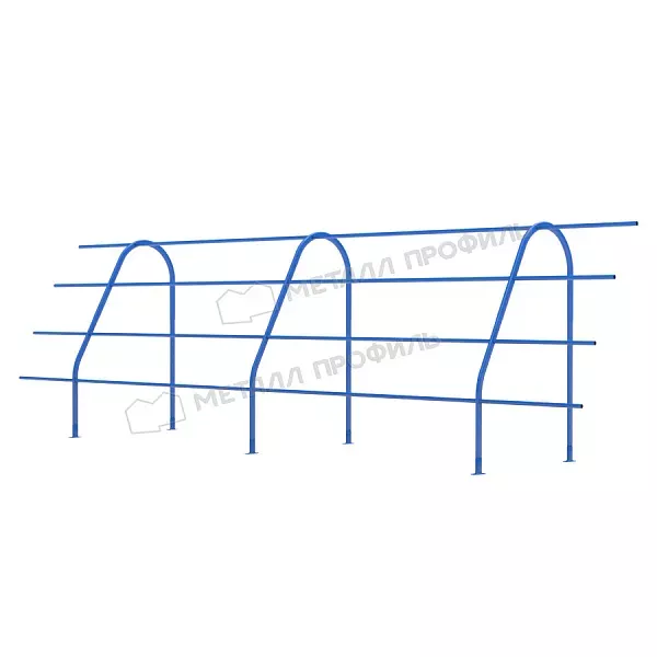 Ограждение кровельное ОК-h1200х3000 мм (5021) купить 