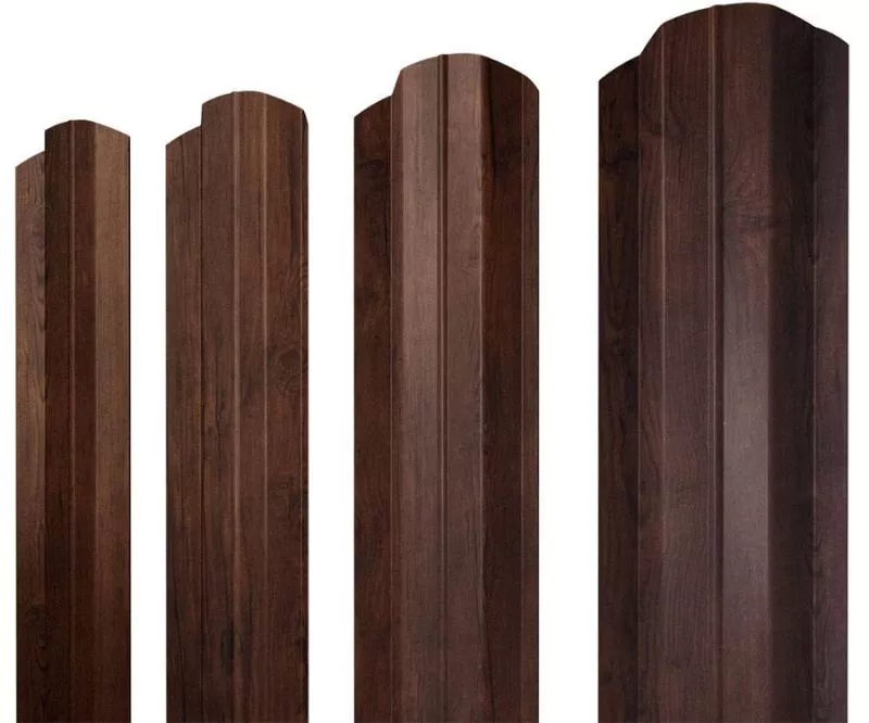 Штакетник Круглый с прямым резом 0,45 Print-Double Premium Cherry Wood Fresh купить в екатеринбурге