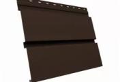 Квадро брус 3D 0,5 Satin Matt с пленкой RAL 8017 шоколад – Купить оптом и в розницу