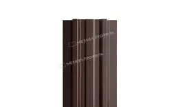 Штакетник Металл Профиль LANE-Т (прямой) NormanMP 0,5 мм RR 32 темно-коричневый. Цена: 117 руб. Артикул: MP_Sht_117