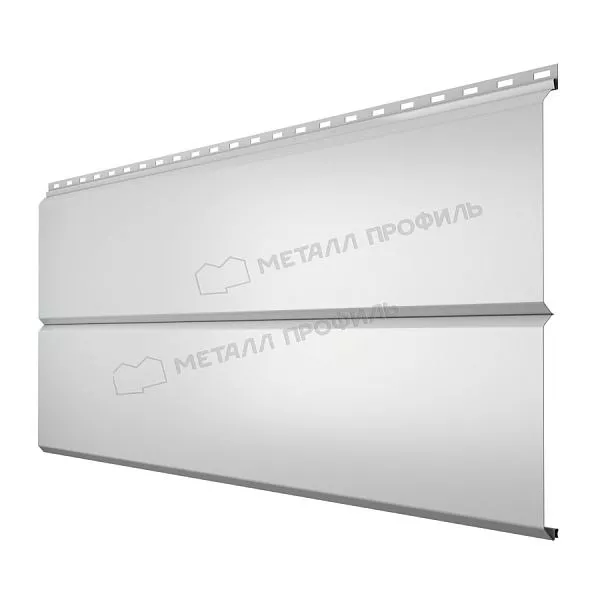 Сайдинг МЕТАЛЛ ПРОФИЛЬ Lбрус-XL-14х335 (ПЭ-01-9003-0.45) купить в екатеринбурге