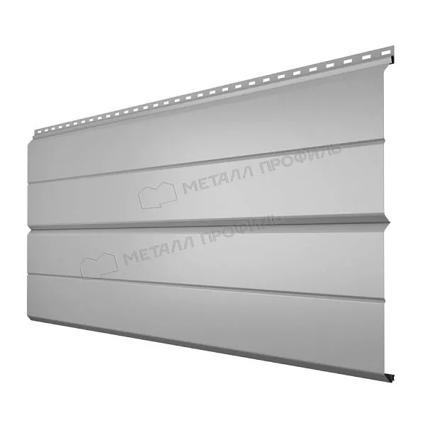 Сайдинг МЕТАЛЛ ПРОФИЛЬ Lбрус-XL-Н-14х335 (ПЭ-01-9006-0.45) купить в екатеринбурге