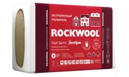 Утеплитель Роквул Лайт Баттс Экстра 100 (2,4 м2; 0,24м3; 4 плиты). Артикул: Rockwool-0004_1