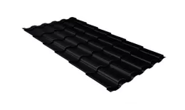 Металлочерепица GL Kredo 0.5 PurPro RAL 9005 черный. Цена: 572 руб. Артикул: 30140
