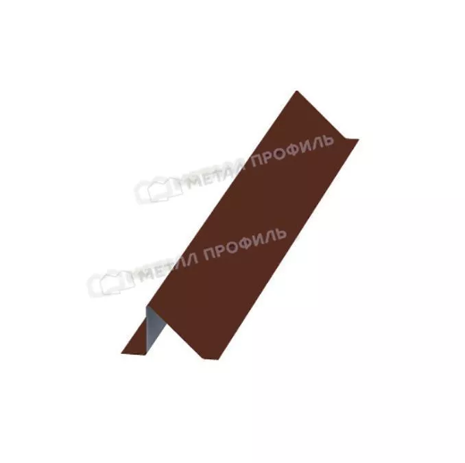 Планка снегозадержателя 95х65х2000 (ПРМА-03-Terracotta-0.5) купить в екатеринбурге