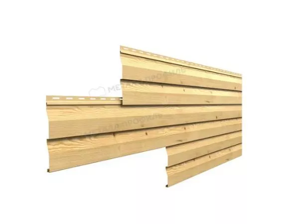 Сайдинг МЕТАЛЛ ПРОФИЛЬ Woodstock-28х330 (ECOSTEEL_T-01-Персик. Дерево-0.5) купить в екатеринбурге