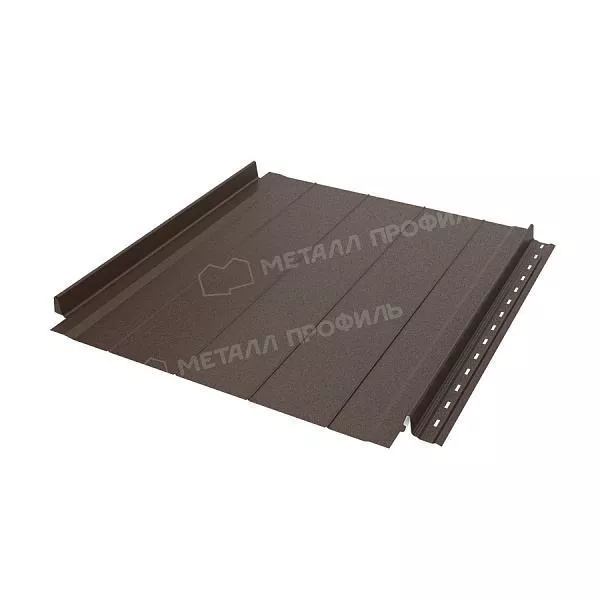 Фальцевая панель Металл Профиль FASTCLICK-Н (VALORI-20-DarkBrown-0.5) купить в екатеринбурге