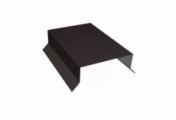 Парапетная крышка прямая 125мм 0,5 PurPro Matt 275 RR 32 темно-коричневый (3м) – Купить оптом и в розницу